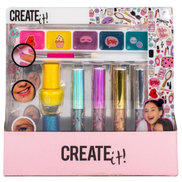 Joc de rol Create It! Makeup Set Metallic 6+ / set de frumusete  photo 1
