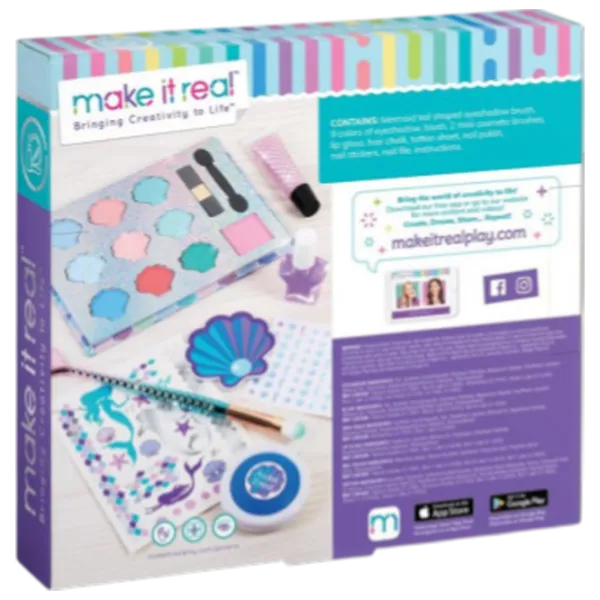 Ролевые игры Make It Real The Little Mermaid 8+ / set de frumusete  photo 2