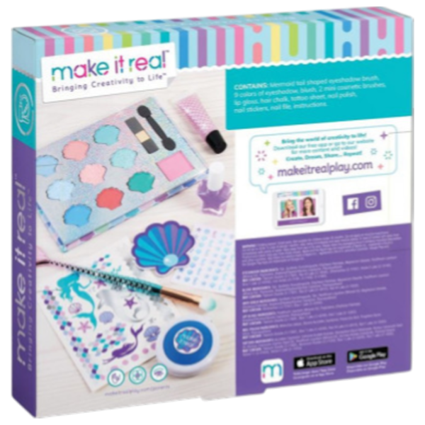 Ролевые игры Make It Real The Little Mermaid 8+ / set de frumusete  photo 2