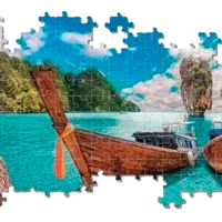 Puzzle Clementoni Phuket Bay 10+/ Numărul de piese: 1000 photo 5