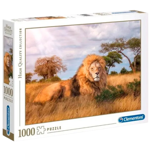 Puzzle Clementoni Lion King 9+/ Количество деталей: 1000 photo 2