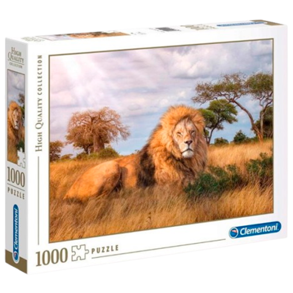 Puzzle Clementoni Lion King 9+/ Количество деталей: 1000 photo 2