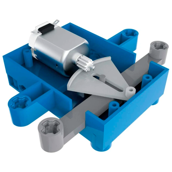 Constructor cu telecomandă Clementoni Police Car Mașină/ Blue photo 4