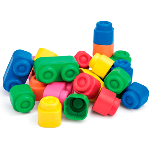Constructor Clementoni Soft Blocks Set Creativ/ Multicolor photo 2