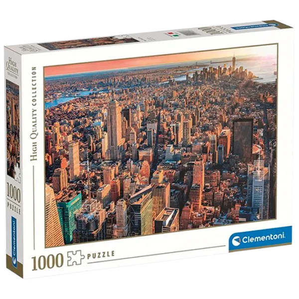 Puzzle Clementoni New York 9+/ Количество деталей: 1000 photo 2