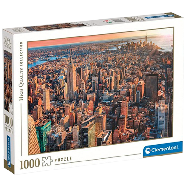Puzzle Clementoni New York 9+/ Количество деталей: 1000 photo 2