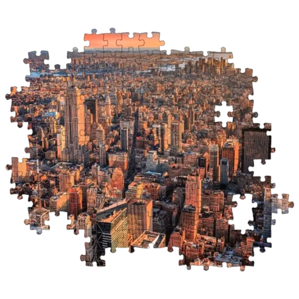 Puzzle Clementoni New York 9+/ Количество деталей: 1000 photo 4