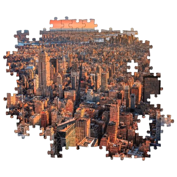 Puzzle Clementoni New York 9+/ Количество деталей: 1000 photo 4
