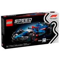 Конструктор LEGO Visa Cash App RB VCARB 01 F1 Автомобиль/ Синий