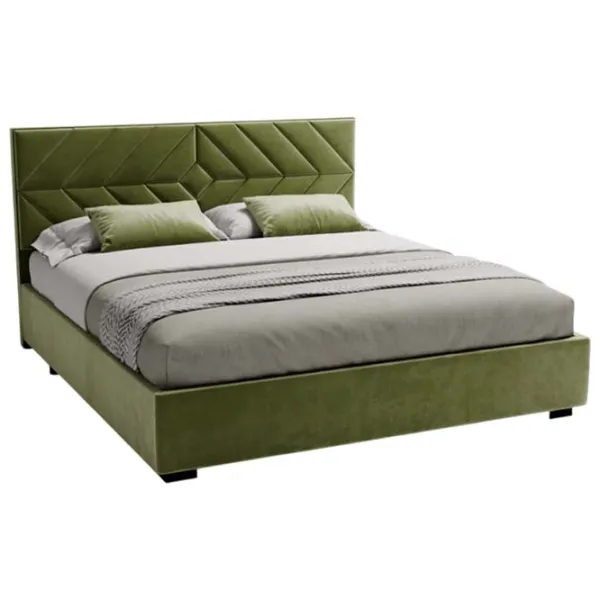 Кровать My-Style my-Ruby 200 x 200 см / Фанера / Хаки photo 1