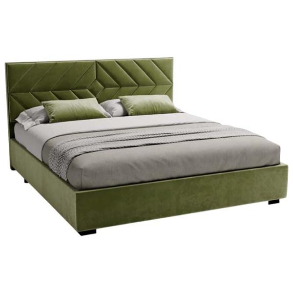 Кровать My-Style my-Ruby 200 x 200 см / Фанера / Хаки photo 1