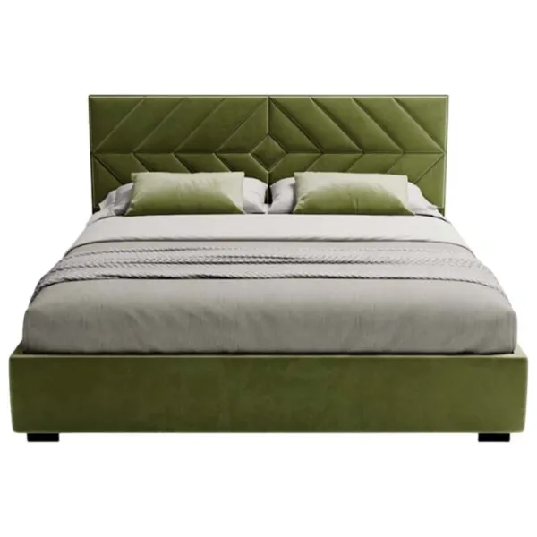 Кровать My-Style my-Ruby 200 x 200 см / Фанера / Хаки photo 3