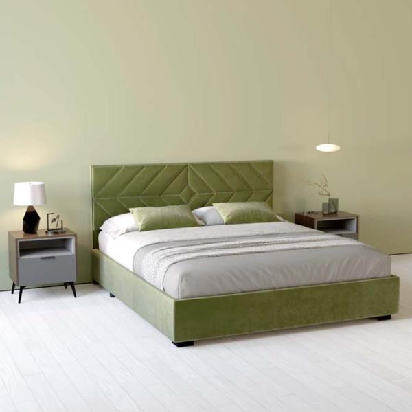 Кровать My-Style my-Ruby 200 x 200 см / Фанера / Хаки photo 4