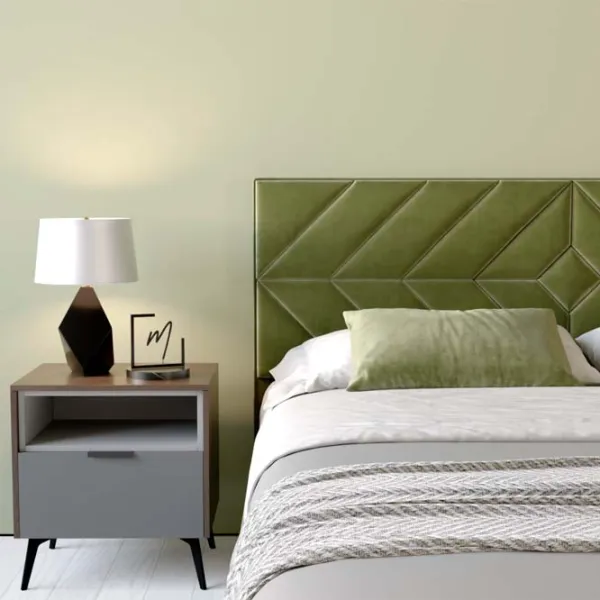 Кровать My-Style my-Ruby 200 x 200 см / Фанера / Хаки photo 6