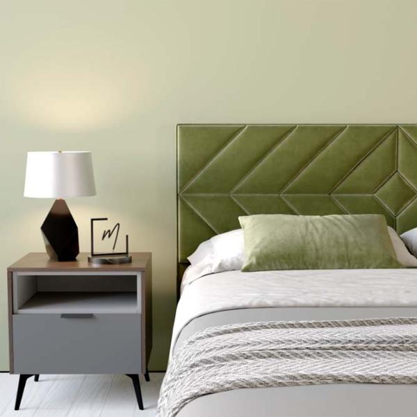 Кровать My-Style my-Ruby 200 x 200 см / Фанера / Хаки photo 6