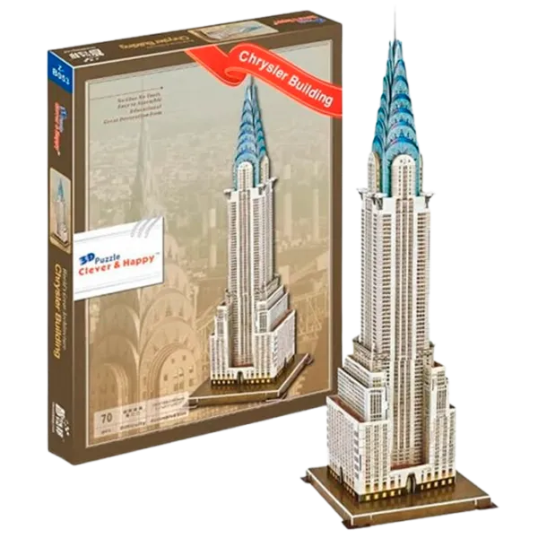 Puzzle 3D ChiToys Z-B053 3+/ Numărul de piese: 70 photo 1