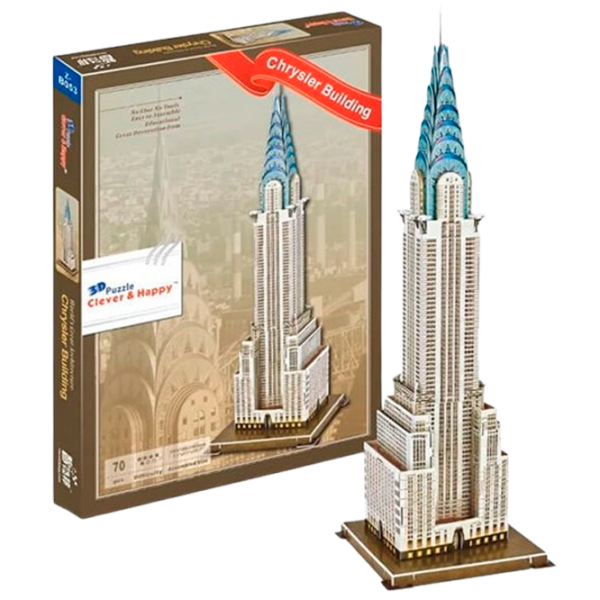 Puzzle 3D ChiToys Z-B053 3+/ Numărul de piese: 70 photo 1