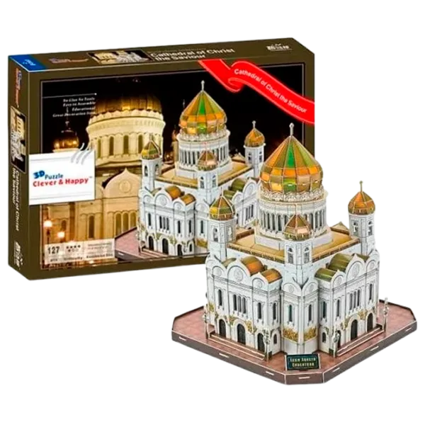 Puzzle 3D ChiToys Z-B060 3+/ Numărul de piese: 127 photo 1