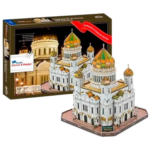 Puzzle 3D ChiToys Z-B060 3+/ Numărul de piese: 127 photo 1