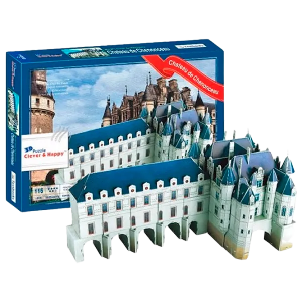 Puzzle 3D ChiToys Z-B084 3+/ Numărul de piese: 116 photo 1