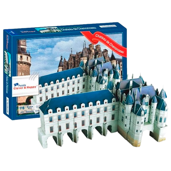 Puzzle 3D ChiToys Z-B084 3+/ Numărul de piese: 116 photo 1