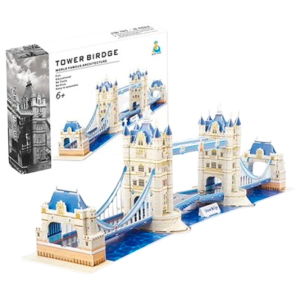 Пазл 3D ChiToys Podul Turnului 3+/ Количество деталей:  photo 1