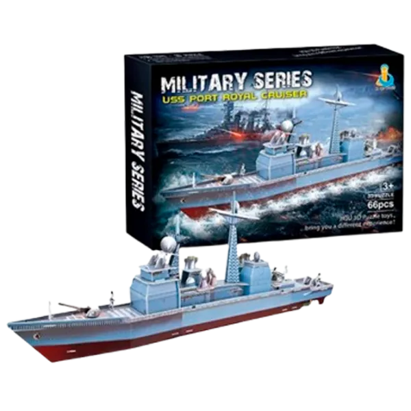 Puzzle 3D Richi Military 3+/ Numărul de piese: 66 photo 1