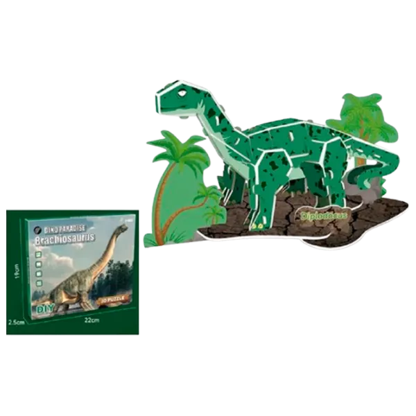 Пазл 3D Richi Динозавры 3+/ Количество деталей: 49 photo 1