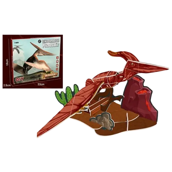 Puzzle 3D Richi Dinozauri  3+/ Numărul de piese:  photo 1