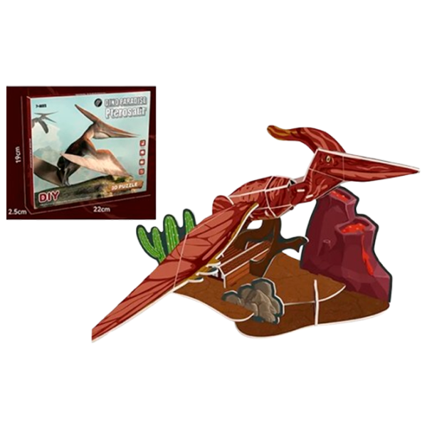 Puzzle 3D Richi Dinozauri  3+/ Numărul de piese:  photo 1