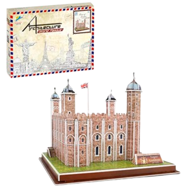 Пазл 3D Richi Лондонский Тауэр 3+/ Количество деталей:  photo 1
