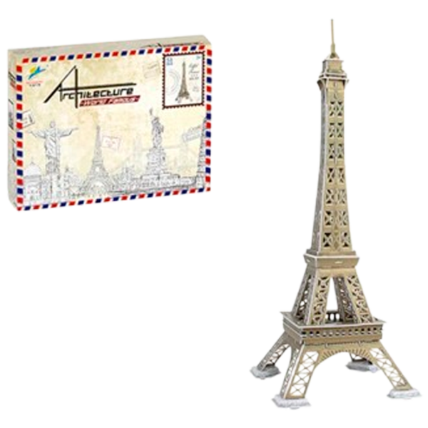 Puzzle 3D Richi Turnul Eiffel 3+/ Numărul de piese:  photo 1