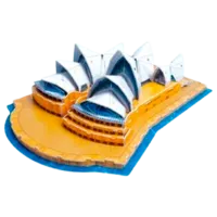 Puzzle 3D Richi Sydney Opera House 3+/ Numărul de piese: 