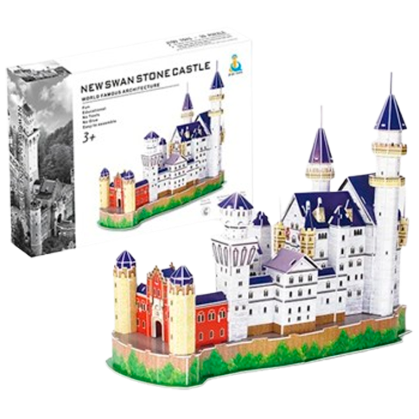Puzzle 3D Richi New Swan Stone Castle 3+/ Numărul de piese:  photo 1