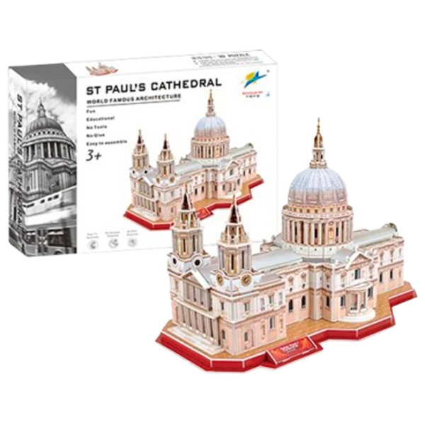 Puzzle 3D Richi St. Paul's Cathedral 3+/ Numărul de piese:  photo 1