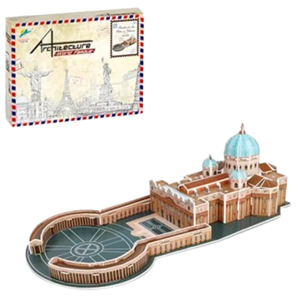 Puzzle 3D Richi St. Peter's Basilica 3+/ Numărul de piese:  photo 1