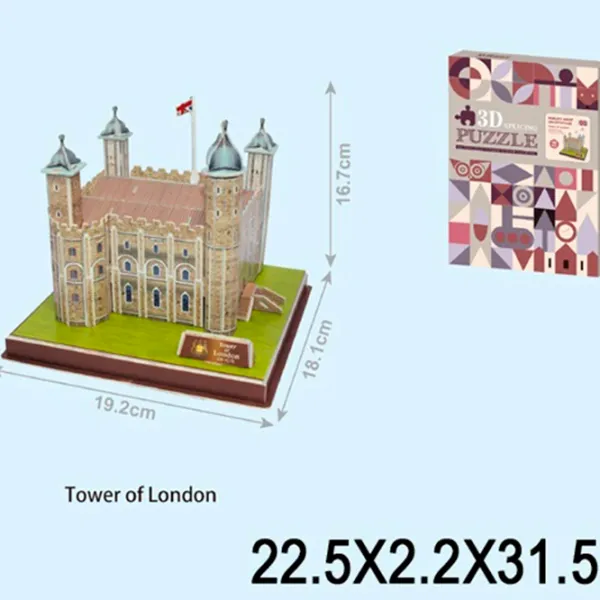 Puzzle 3D Richi 96103 3+/ Numărul de piese:  photo 2