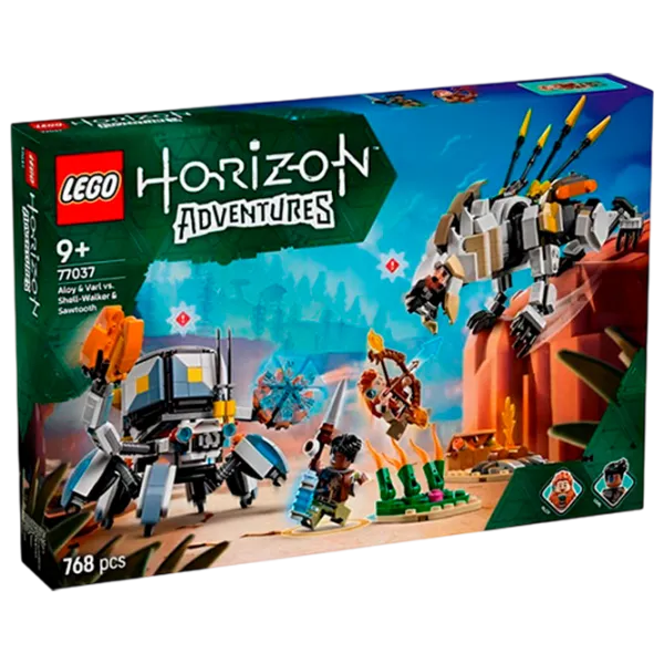 Constructor LEGO Aloy & Varl vs. Shell-Walker & Savtuz Clasic/ Gray photo 1