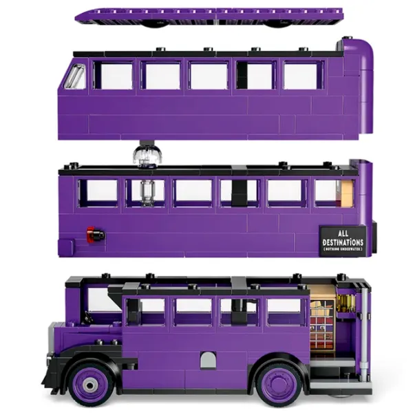 Конструктор LEGO Knight Bus Adventure Классический/ Фиолетовый photo 3