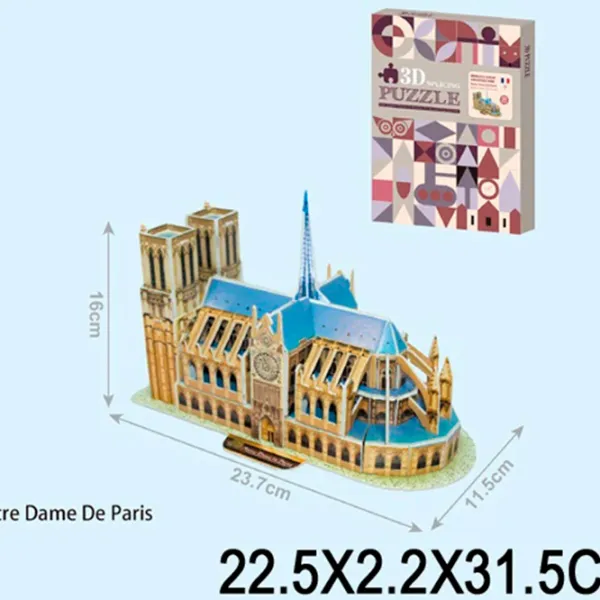 Puzzle 3D Richi 96097 3+/ Numărul de piese:  photo 2