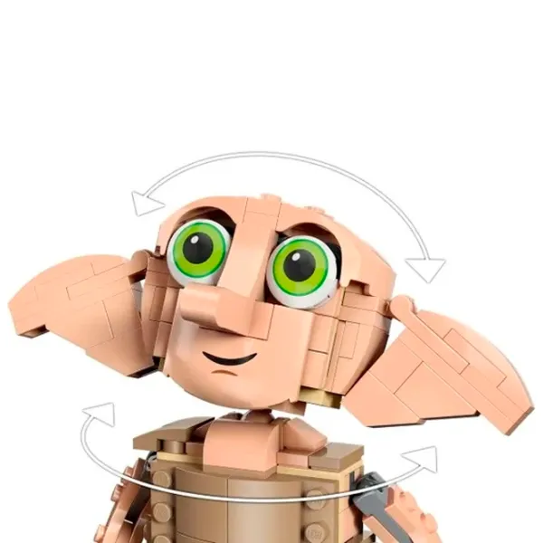Constructor LEGO Dobby the house Elf Personaj de film/ Beige photo 4