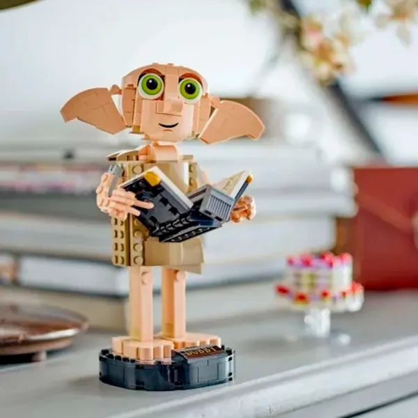 Constructor LEGO Dobby the house Elf Personaj de film/ Beige photo 5