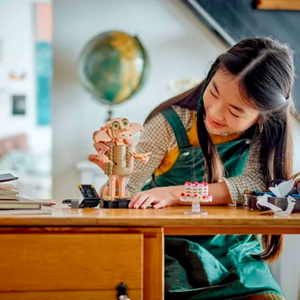 Constructor LEGO Dobby the house Elf Personaj de film/ Beige photo 6