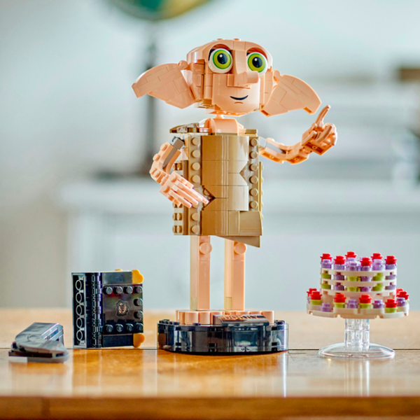 Constructor LEGO Dobby the house Elf Personaj de film/ Beige photo 8