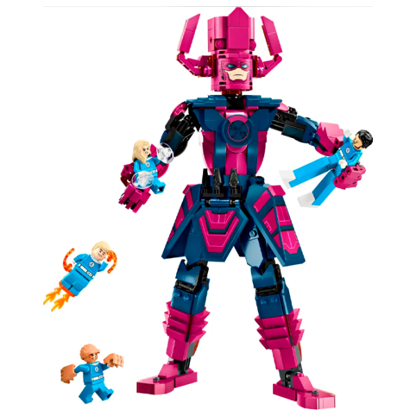 Constructor LEGO Fantastic Four VS Galactus Scenă din film/ Pink photo 2