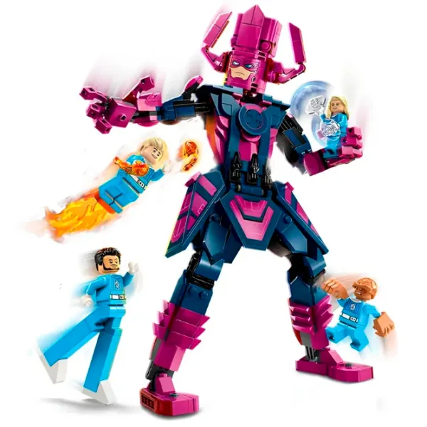 Constructor LEGO Fantastic Four VS Galactus Scenă din film/ Pink photo 3