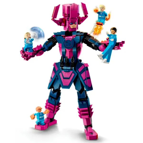 Constructor LEGO Fantastic Four VS Galactus Scenă din film/ Pink photo 5
