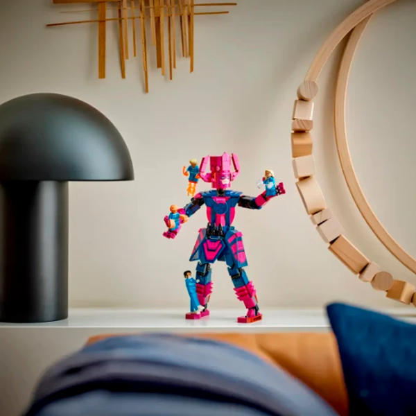 Constructor LEGO Fantastic Four VS Galactus Scenă din film/ Pink photo 6