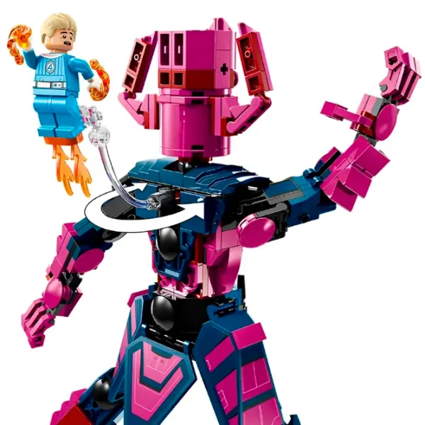 Constructor LEGO Fantastic Four VS Galactus Scenă din film/ Pink photo 7