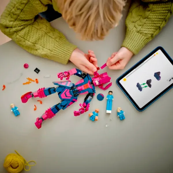 Constructor LEGO Fantastic Four VS Galactus Scenă din film/ Pink photo 8